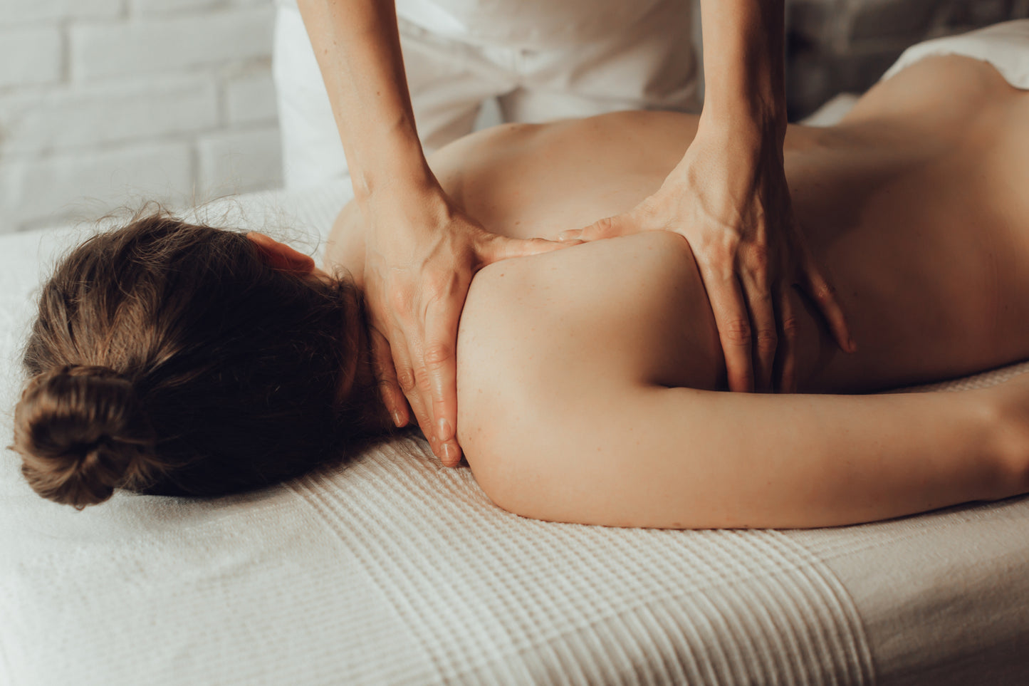 Therapeutische aroma massages - Kruidenprint