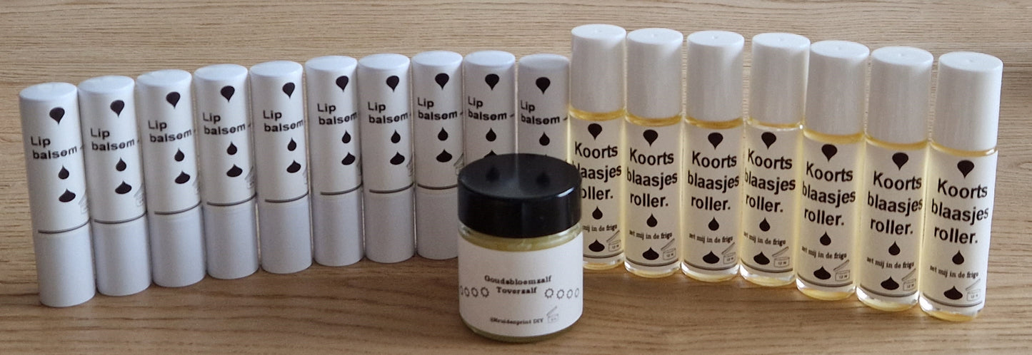 REFILL & RECHARGE: DIY PAKKET LIPVERZORGING - Kruidenprint